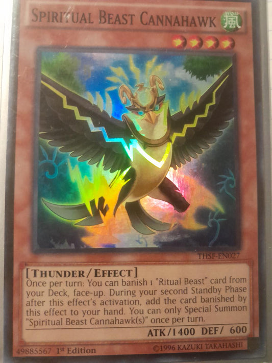 Spiritual Beast Cannahawk | The Secret Forces | THSF-EN027 | none | 1st
