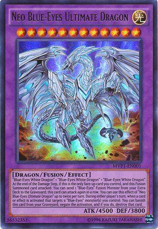 Neo Blue-Eyes Ultimate Dragon | Yu-Gi-Oh! The Dark Side of Dimensions Movie Pack | MVP1-EN001 | none | 1st