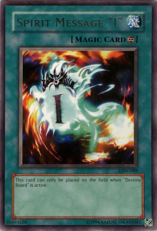 Spirit Message I | Labyrinth of Nightmare | LON-089 | Rare