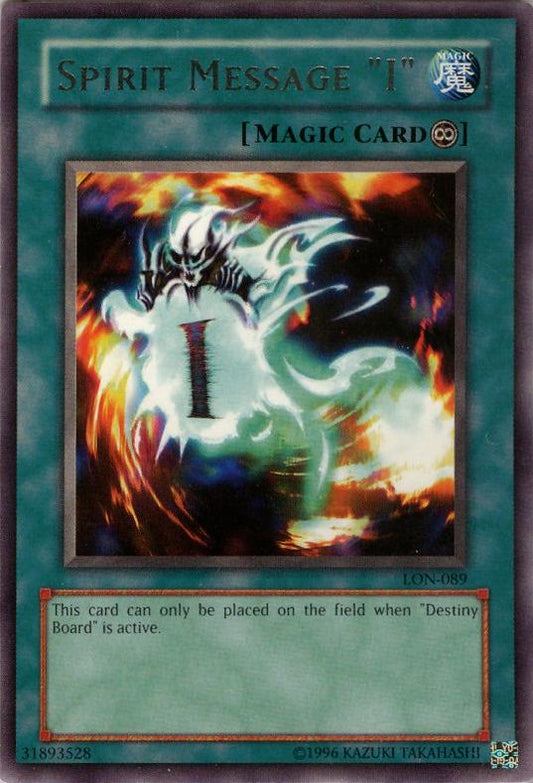 Spirit Message I | Labyrinth of Nightmare | LON-089 | Rare