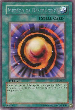 Meteor of Destruction | Flaming Eternity | FET-EN041 | Rare Ultimate Rare | 1st