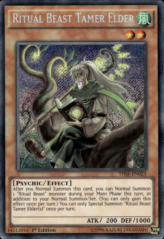 Ritual Beast Tamer Elder | The Secret Forces | THSF-EN023 | none | 1st