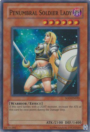 Penumbral Soldier Lady | Soul of the Duelist | SOD-EN033 | Super Rare Ultimate Rare