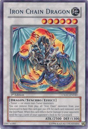 Iron Chain Dragon | Crossroads of Chaos | CSOC-EN040 | Rare | 1st