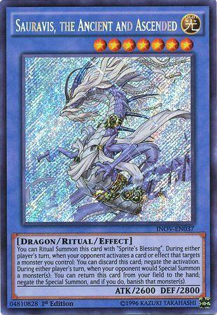 Sauravis, the Ancient and Ascended | Invasion: Vengeance | INOV-EN037 | Secret Rare | 1st
