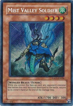 Mist Valley Soldier | Hidden Arsenal | HA01-EN006 | Secret Rare
