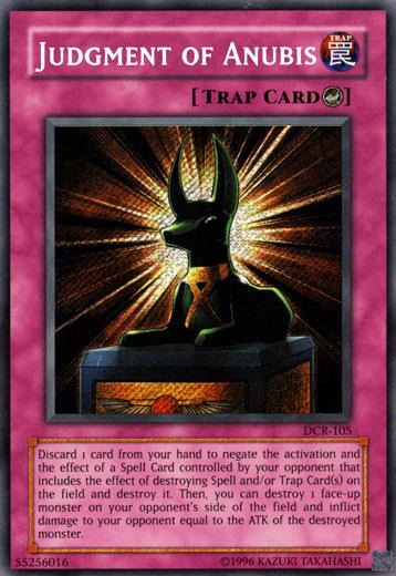 Judgment of Anubis | Dark Crisis | DCR-105 | Secret Rare