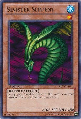 Sinister Serpent | Battle Pack 2: War of the Giants | BP02-EN015 | Common | 1st
