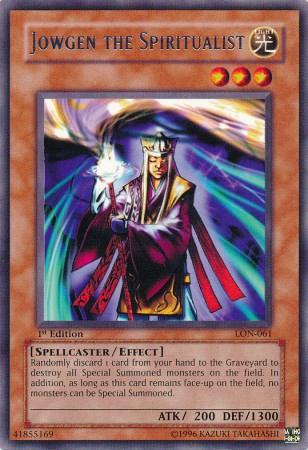 Jowgen the Spiritualist | Labyrinth of Nightmare | LON-061 | Rare | 1st