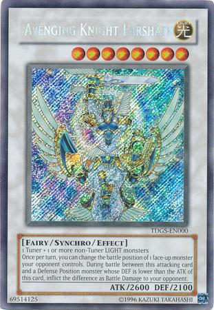 Avenging Knight Parshath | The Duelist Genesis | TDGS-EN000 | Secret Rare