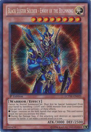 Black Luster Soldier - Envoy of the Beginning | Legendary Collection 3: Yugi's World Mega Pack | LCYW-EN025 | Secret Rare | 1st
