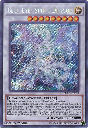 Blue-Eyes Spirit Dragon | Shining Victories | SHVI-EN052 | Secret Rare | 1st