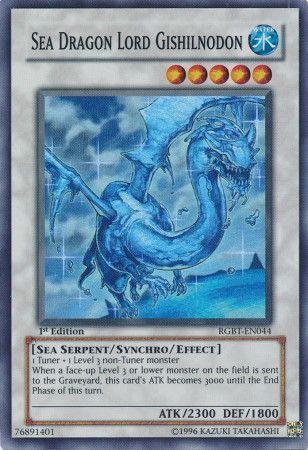 Sea Dragon Lord Gishilnodon | Raging Battle | RGBT-EN044 | Super Rare | 1st