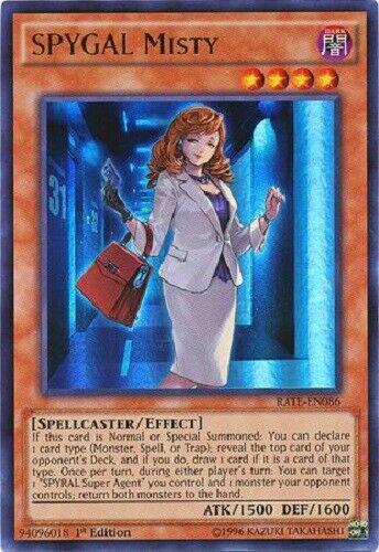SPYGAL Misty | Raging Tempest | RATE-EN086 | Ultra Rare | 1st