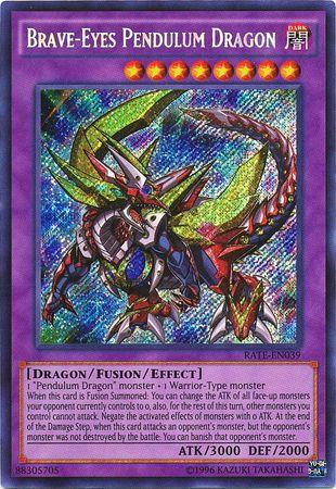 Brave-Eyes Pendulum Dragon | Raging Tempest | RATE-EN039 | Secret Rare