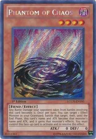 Phantom of Chaos | Legendary Collection 2: The Duel Academy Years Mega Pack | LCGX-EN193 | Secret Rare | 1st