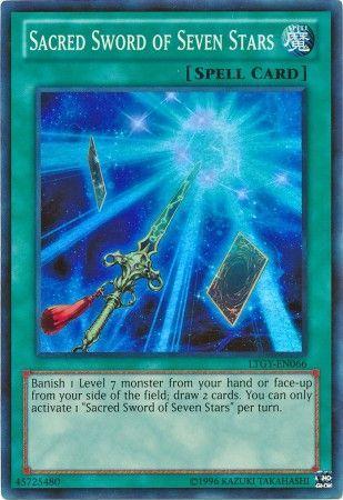 Sacred Sword of Seven Stars | Lord of the Tachyon Galaxy | LTGY-EN066 | Super Rare