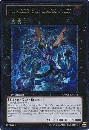 Number 96: Dark Mist | Order of Chaos | ORCS-EN043 | Ultimate Rare | 1st
