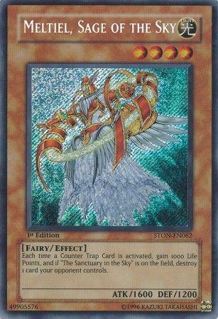 Meltiel, Sage of the Sky | Strike of Neos | STON-EN062 | Secret Rare | 1st