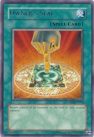 Owner's Seal | Light of Destruction | LODT-EN094 | Rare