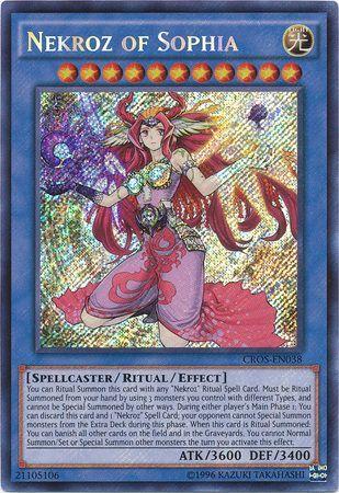 Nekroz of Sophia | Crossed Souls | CROS-EN038 | Secret Rare
