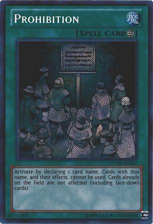 Prohibition | Legendary Collection 3: Yugi's World Mega Pack | LCYW-EN267 | Secret Rare