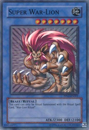 Super War-Lion | Premium Pack 2 (TCG) | PP02-EN001 | Secret Rare