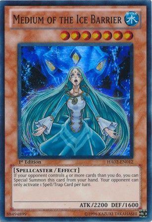 Medium of the Ice Barrier | Hidden Arsenal 2 | HA02-EN012 | Super Rare | 1st