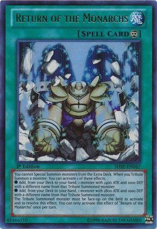 Return of the Monarchs | Shadow Specters | SHSP-EN067 | Ultra Rare | 1st