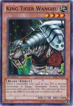 King Tiger Wanghu | Battle Pack: Epic Dawn | BP01-EN129 | Starfoil Rare | 1st