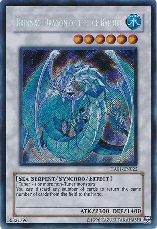 Brionac, Dragon of the Ice Barrier | Hidden Arsenal | HA01-EN022 | Secret Rare