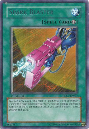 Spark Blaster | Cybernetic Revolution | CRV-EN047 | Rare Ultimate Rare | 1st