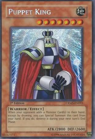 Puppet King | Crimson Crisis | CRMS-EN093 | Secret Rare | 1st