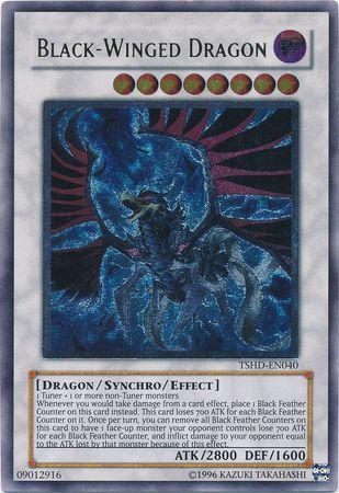 Black-Winged Dragon | The Shining Darkness | TSHD-EN040 | Ultimate Rare