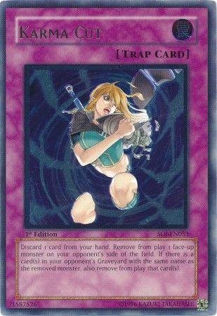 Karma Cut | Shadow of Infinity | SOI-EN053 | Ultimate Rare | 1st