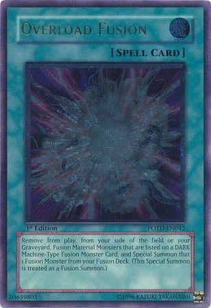 Overload Fusion | Power of the Duelist | POTD-EN042 | Ultimate Rare | 1st