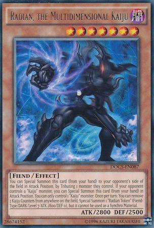 Radian, the Multidimensional Kaiju | Dimension of Chaos | DOCS-EN087 | Rare