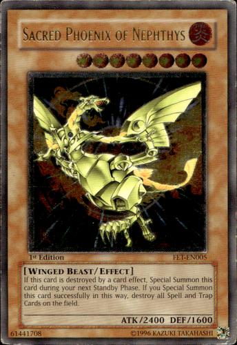 Sacred Phoenix of Nephthys | Flaming Eternity | FET-EN005 | Ultimate Rare | 1st