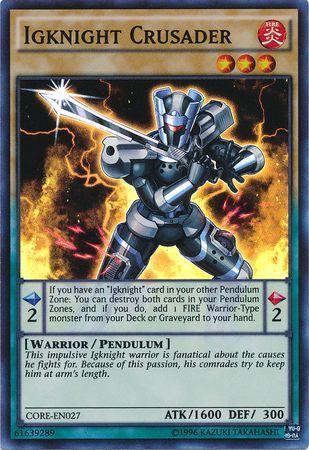 Igknight Crusader | Clash of Rebellions | CORE-EN027 | Super Rare
