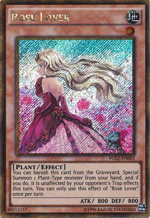Rose Lover | Premium Gold: Return of the Bling | PGL2-EN003 | Gold Secret Rare