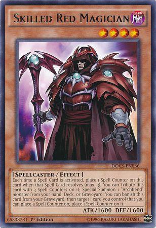 Skilled Red Magician | Dimension of Chaos | DOCS-EN036 | Rare | 1st