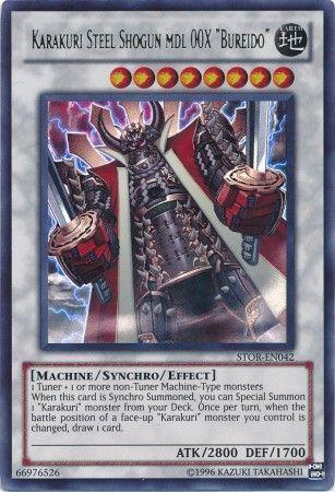 Karakuri Steel Shogun mdl 00X Bureido | Storm of Ragnarok | STOR-EN042 | Ultra Rare
