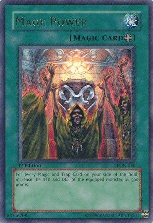 Mage Power | Labyrinth of Nightmare | LON-050 | Ultra Rare | 1st