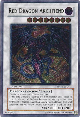 Red Dragon Archfiend | The Duelist Genesis | TDGS-EN041 | Ultimate Rare | 1st