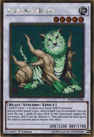 Naturia Beast | Premium Gold: Return of the Bling | PGL2-EN086 | Gold Rare | 1st