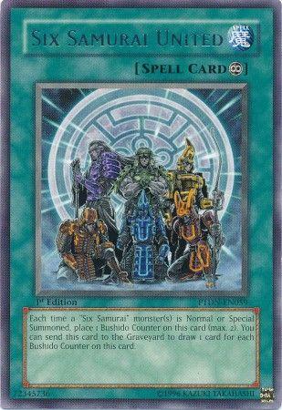 Six Samurai United | Phantom Darkness | PTDN-EN059 | Rare | 1st