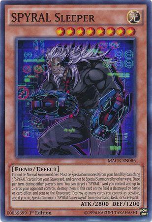SPYRAL Sleeper | Maximum Crisis | MACR-EN086 | Super Rare | 1st