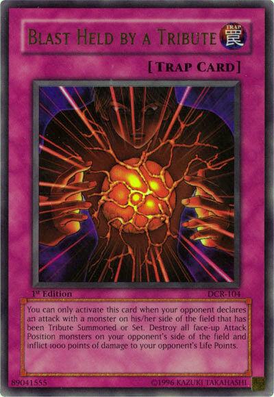 Blast Held by a Tribute | Dark Crisis | DCR-104 | Ultra Rare | 1st