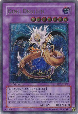 King Dragun | Flaming Eternity | FET-EN036 | Ultimate Rare | 1st