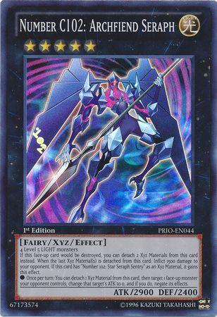 Number C102: Archfiend Seraph | Primal Origin | PRIO-EN044 | Super Rare | 1st